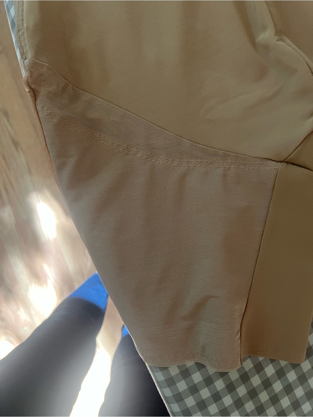 HoneyLove Power High-Waist Shapewear Shorts in Nude Sz Large - Picture 3 of 7